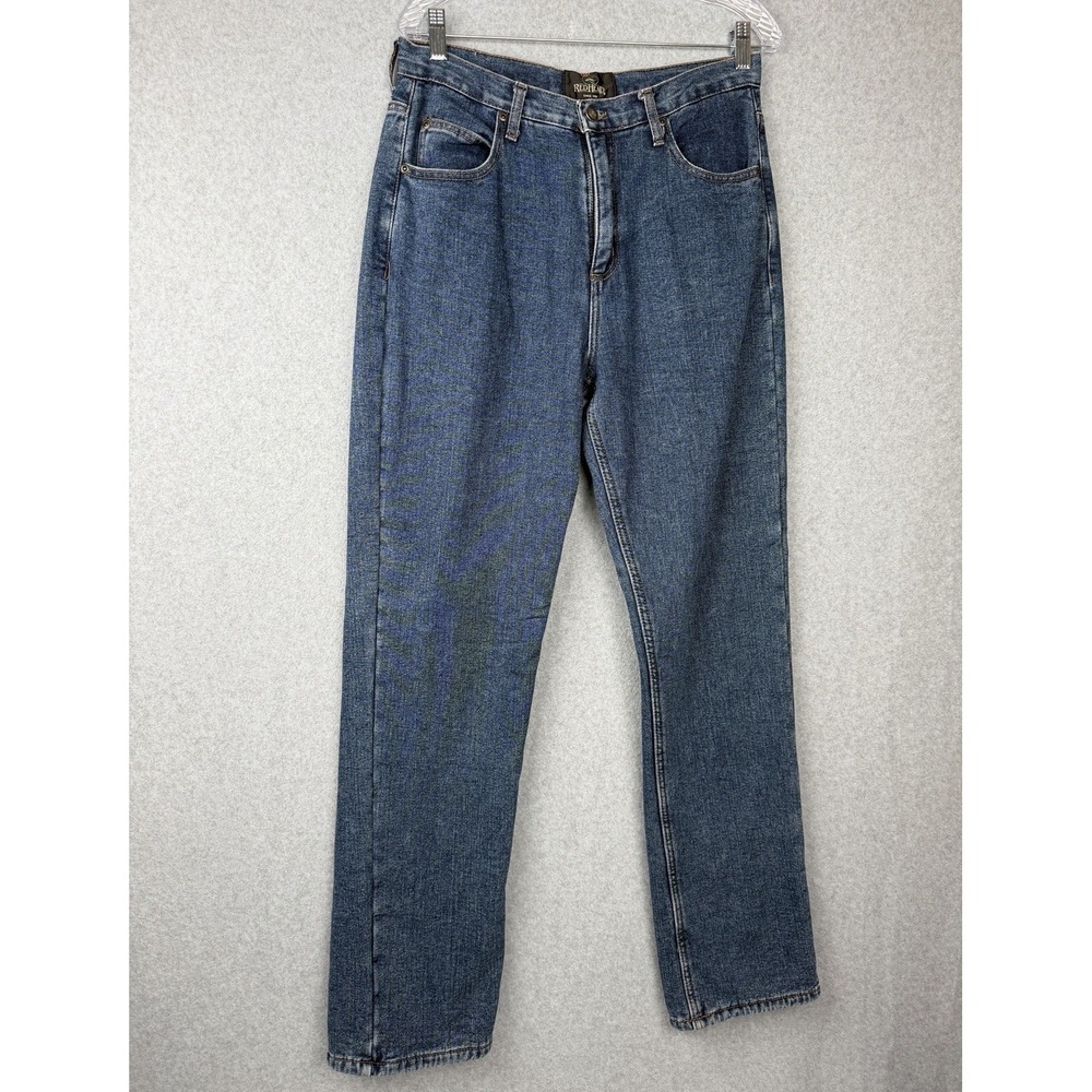 Redhead Flannel Lined Jeans Men's 38X32 Cowboy Work Wear Blue Warm Winter Pants